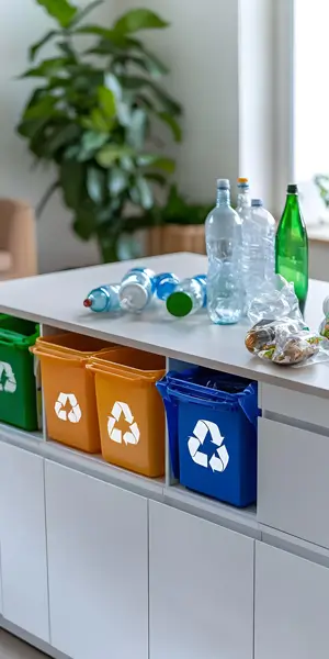 Sorted recyclables