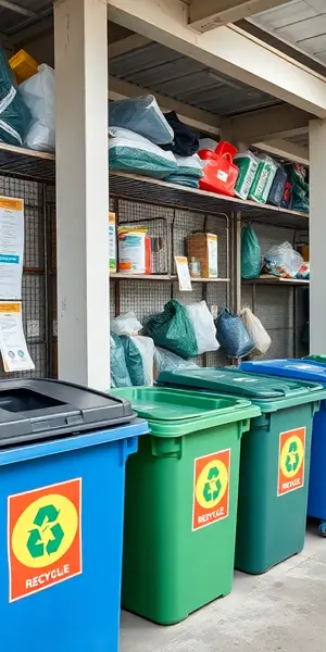 Recycling and waste sorting